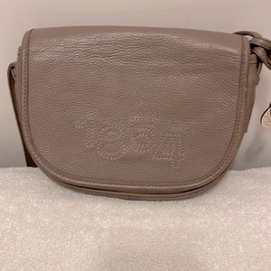 Satchel light taupe color used but good condition
